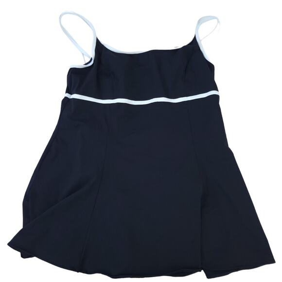 Longitude One Piece Swimsuit Size 14 Modest Skirted Bathing Suit - Picture 1 of 4